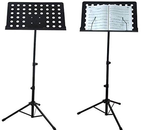 Adjustable Music Conductor Stand Folding Sheet Music Stand Lightweight Metal Music Holder Durable Tabletop For Guitar Piano