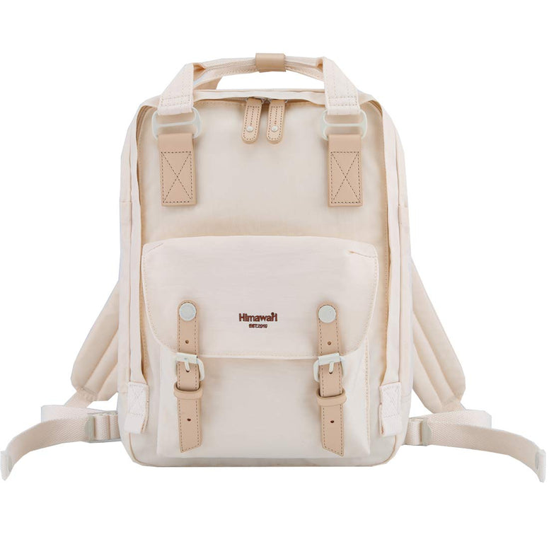 Himawari School Waterproof Backpack 14.9" College Vintage Travel Bag for Women，14 inch Laptop for Student