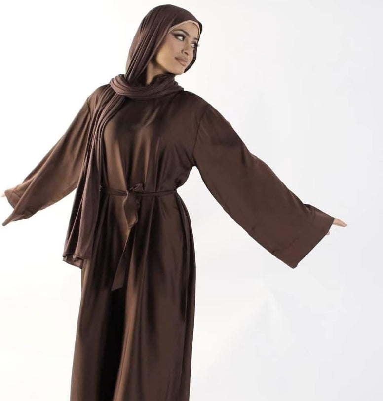 Abayas for Women Muslim Dress, Eid Ramadan Modest Prayer Clothes Islamic Arabic Kaftan Maxi Middle East Robe