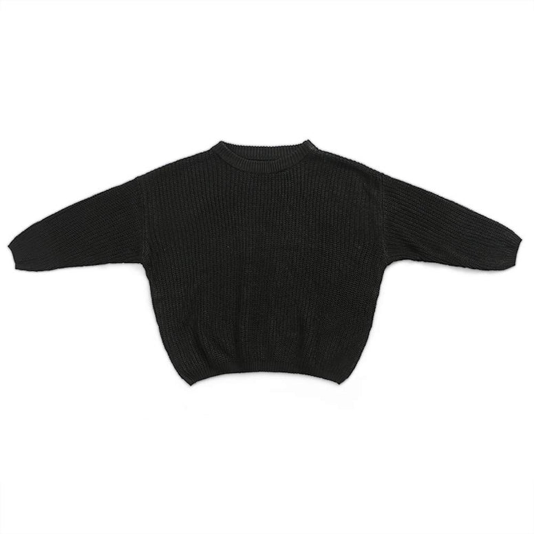 Newborn Toddler Baby Knitted Sweater Kids Boy Girl Fall Winter Warm Crewneck Pullover Tops Outfits Clothes 18-24M