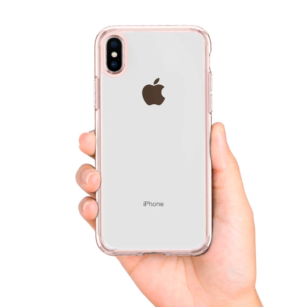 Spigen iPhone X 2017 Case Ultra Hybrid Rose Crystal 057CS22128