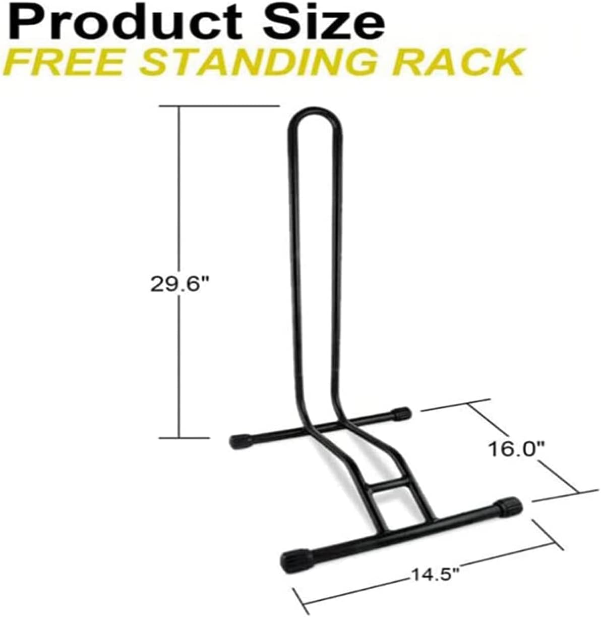 Nyganmelloz Bicycle Ground Stand, Detachable Bike Rack/Bike Floor Stand/Maintenance Rack，For Indoor And Outdoor Ground Support Of All Bike Mountain And Road Bikes