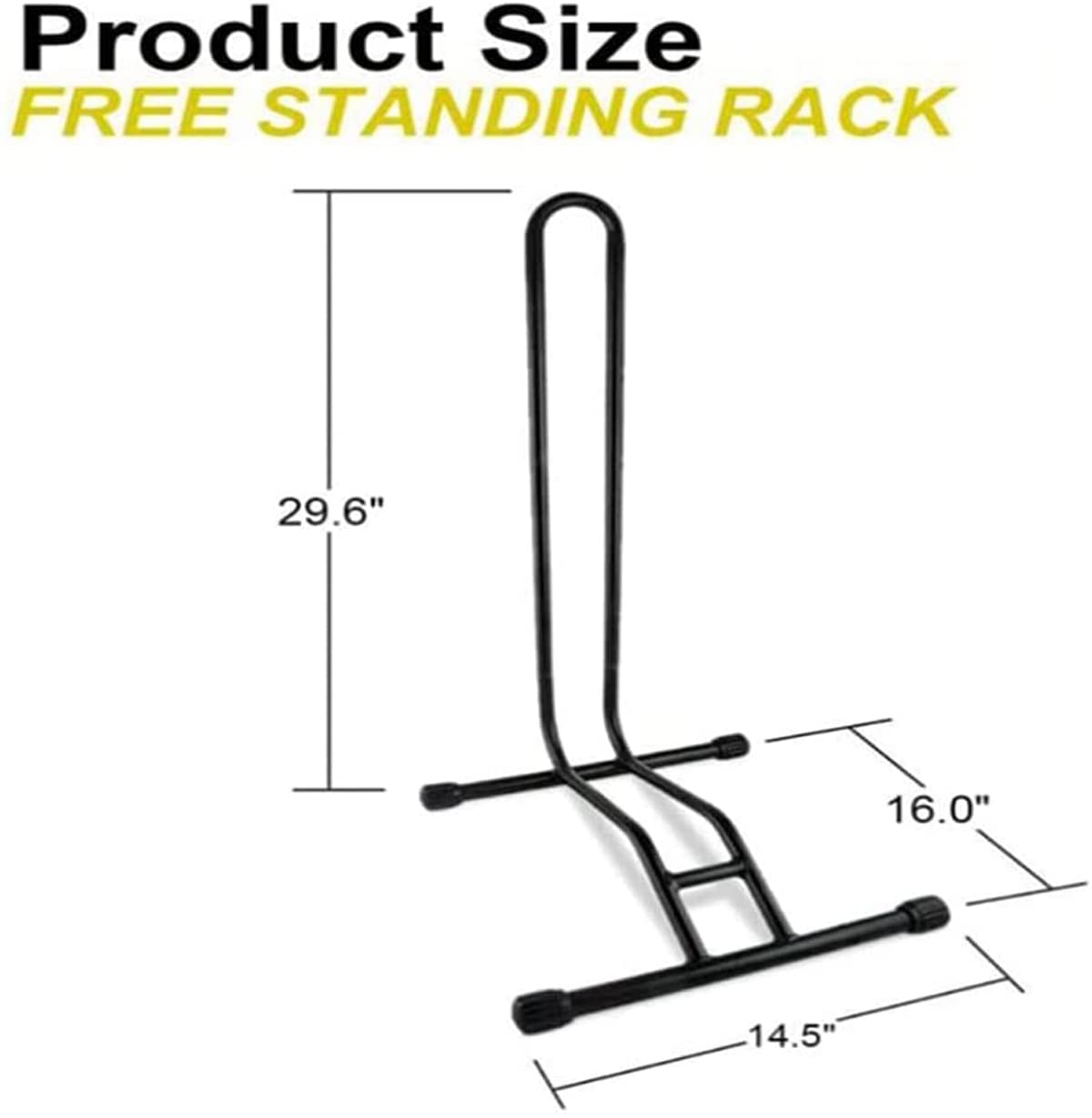 Nyganmelloz Bicycle Ground Stand, Detachable Bike Rack/Bike Floor Stand/Maintenance Rack，For Indoor And Outdoor Ground Support Of All Bike Mountain And Road Bikes