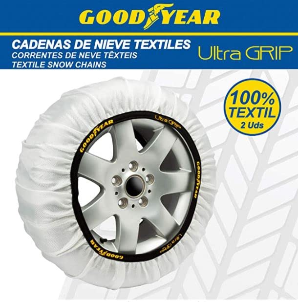 Goodyear Ultra Grip Textile Snow Chains, XL, Set of 2