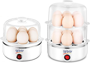 Wtrtr Egg Boiler，7-14pcs Egg Cooker，Egg Steamer Maker，egg holder