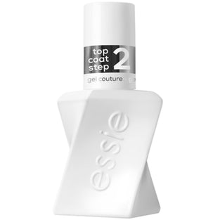 Essie Gel Couture Platinum Grade Finish Top Coat, Gel Couture Top Coat, 0.46 Fl Oz