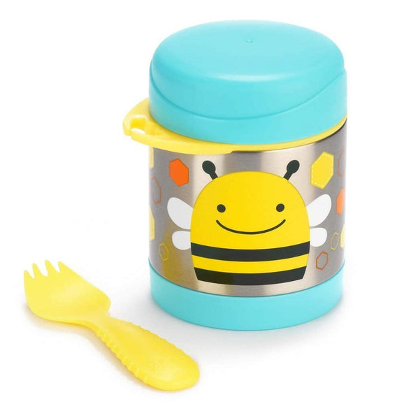 Skip Hop Insulated Baby Food Jar, Zoo, Bee