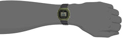 Casio Men's W-218H-1AVCF Classic Digital Display Quartz Black Watch