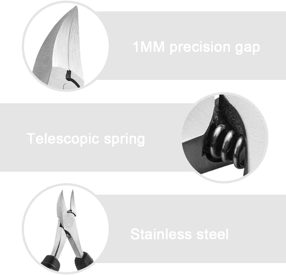 Toenail Clipper Professionally Toe Nail Clipper Stainless Steel Toenails Trimmer for Men Women and Seniors