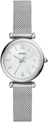 Fossil Womens Quartz Watch, Analog Display and Stainless Steel Strap ES4432