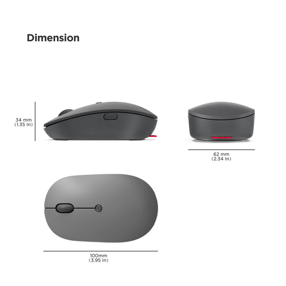 Lenovo Go USBC Wireless Mouse GY51C21210