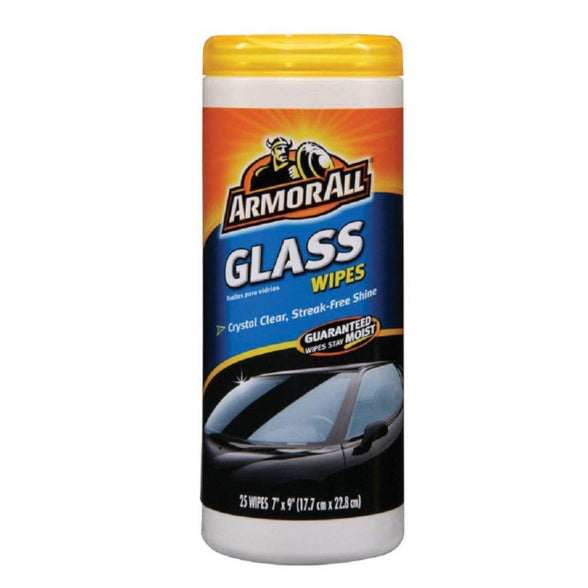 Armor All 10865 Glass Wipes 25 Ct.