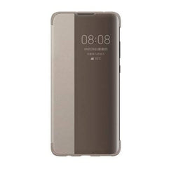 Huawei Mate 30 Pro Smart View Flip Cover Case - Khaki