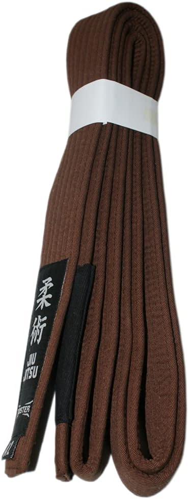 Twister Jiu Jitsu/BJJ Belts 1.5" Wide Premium Quality woven patch 9 stitching professional belts