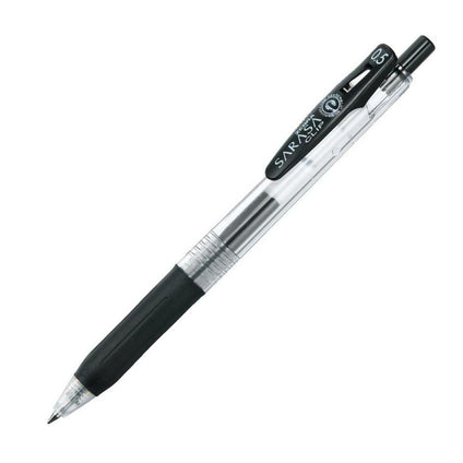 ZEBRA 1 X Sarasa Push Clip Gel Ink Pen - 0.5 mm - Black