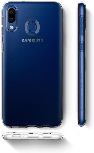 Spigen Liquid Crystal designed for Samsung Galaxy M20 case cover - Crystal Clear