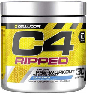 Cellucor C4 Ripped Explosive Pre-Workout - Tropical Punch - 30 Servings 180 Gm