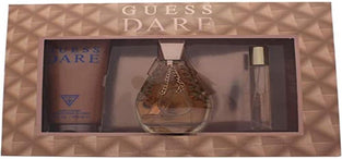 GUESS Dare 3 Pieces Gift Set For Women - 1 EDT 100 ml +200 ml Body Lotion +15 ml Mini Set