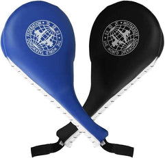 2 Pair of Taekwondo Kick Pads - Strike Pads for Kickboxing and Martial Arts Equipment Karate Kickboxing Punch Pads MMA Practice for Kids Youth Adult