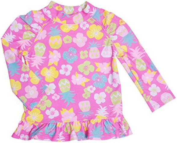 Flap Happy Girls' Rash Guard