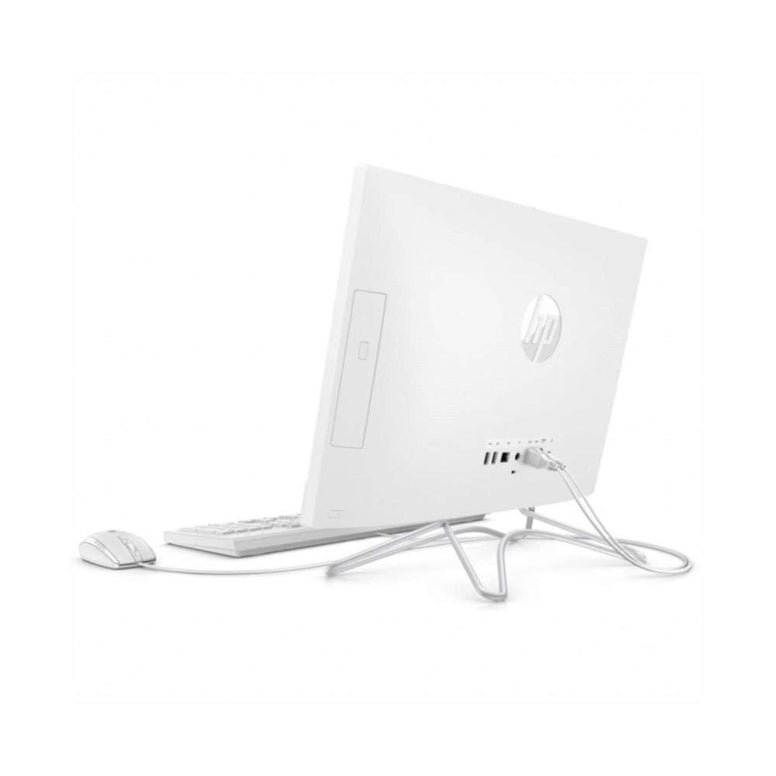 2023 HP 200 G4 All in One Business PC, Intel Core i5-1235U 8GB DDR4-3200 MHz Ram 512GB NVMe M.2 SSD Iris XE Graphics 21.5'' Display Windows-11 Free Bluetooth Headphone, Snow White