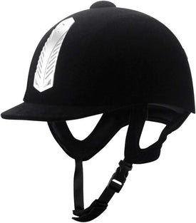Horse Riding Helmet, Equestrian Helmets with Removable Lining - Velvet, Ventilation System, Quick Buckle and ABS Shell - for Outdoor Safety Protection,B