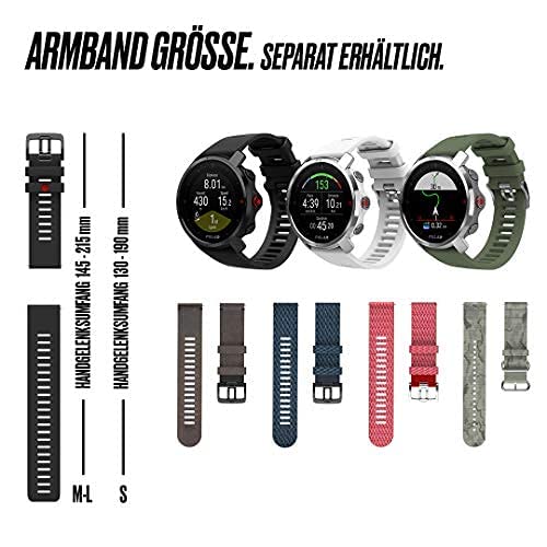 Polar Grit X - Rugged Outdoor Watch With Gps, Compass, Altimeter And Military-Level Durability For Hiking, Trail Running, Mountain Biking And Other Sports - Ultra-Long Battery Life