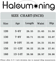 Haloumoning Boys Jogger Pants Kids Drawstring Elastic Waist Cotton Sweatpants with Pockets 5-6Years