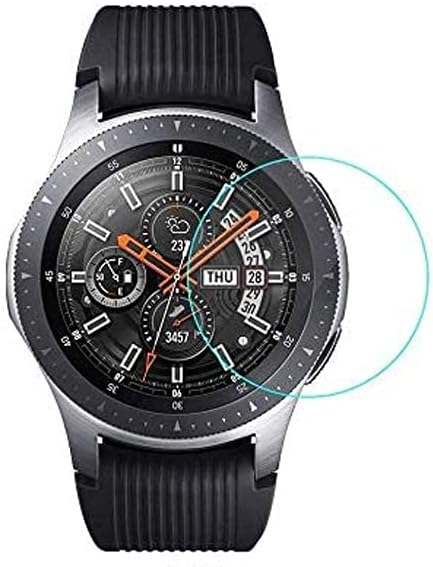 MARGOUN for Samsung Gear S3 Frontier Screen Protector Tempered Glass, Compatible with Samsung Gear S3 / Samsung Galaxy Watch 46mm Crystal Clear Glass