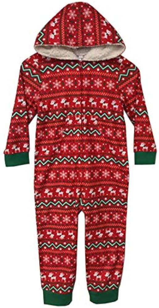 Toddler Girl Red Christmas Blanket Sleeper Onesie Pajamas 2T