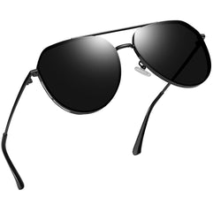 Joopin Sunglasses for Men, Polarized Classic Pilot Sun Glasses Metal Frame Nylon Lenses UV400 Protection