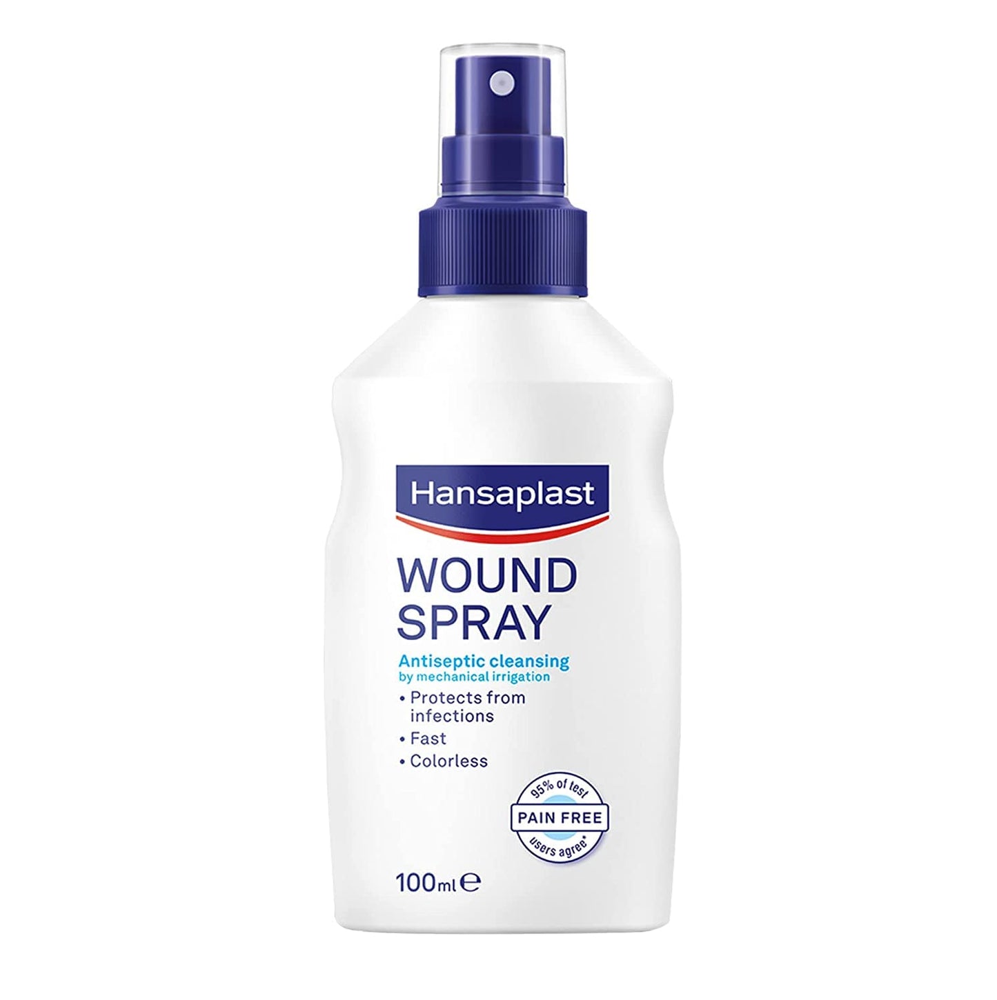 Hansaplast Wound Spray, Antiseptic Wound Cleansing, 100ml