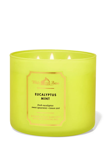 Bath & Body Works Eucalyptus Mint 3-Wick Candle 411 g