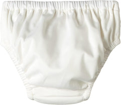 Charlie Banana Baby Reusable and Washable Swim Diaper for Boys or Girls, White, Medium