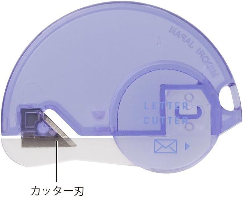 Midori Letter Opener and Cutter, Blue (49849006)