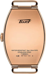 Tissot unisex-adult Porto Stainless Steel Dress Watch Rose Gold T1285093603200