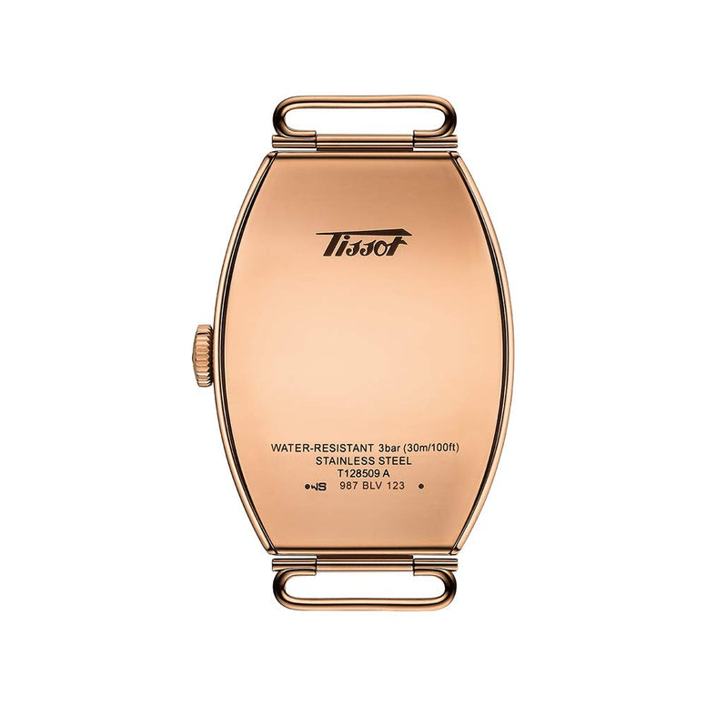 Tissot unisex-adult Porto Stainless Steel Dress Watch Rose Gold T1285093603200