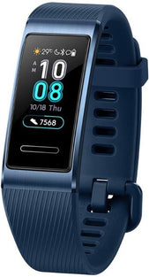 Huawei TER-B19 Band 3 Pro with Heart Rate Monitor Autonomous GPS Trusleep Sleep Monitor Space Blue