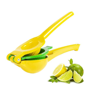 Seijin 2 In 1 Premium Quality Lemon Squeezer with Peeler- Lime Juice Press, Manual Press Citrus Juicer with Non-Slip Grip Effortless Hand Juicer Perfect for Juicing Oranges, Lemons & Limes