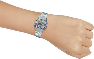 Casio Women's Dial Stainless Steel Band Watch, For Unisex
