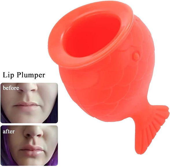 Anbane Lip Enhancement Device Fish-Shaped Lip Plumper Enhancer Full Lips, Lip Enhancement, Lip Plumper, Improving Lip Drooping for Makeup Women