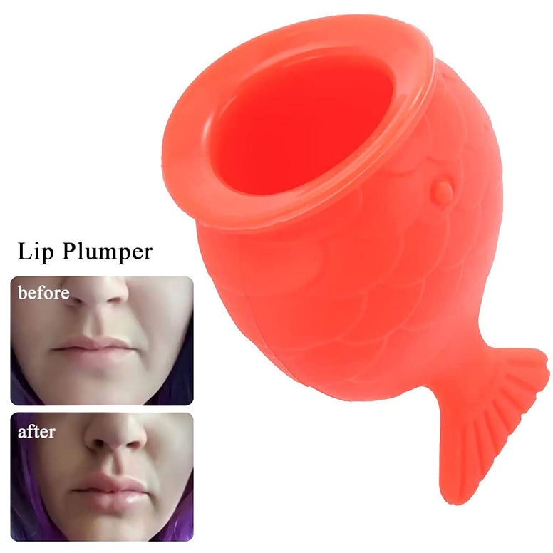 Anbane Lip Enhancement Device Fish-Shaped Lip Plumper Enhancer Full Lips, Lip Enhancement, Lip Plumper, Improving Lip Drooping for Makeup Women