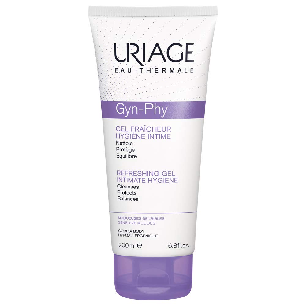 Uriage Gyn-Phy Intimate Hygiene Refreshing Cleansing Gel For Women 200 ML