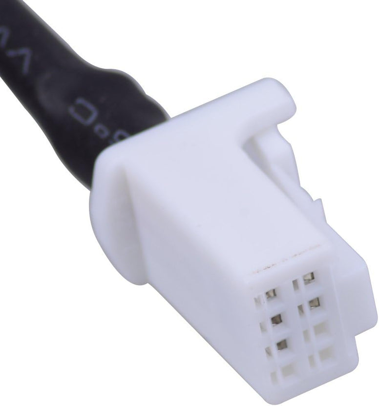beler AUX Input Audio Female Adaptor Socket Cable Fit for Suzuki SX4 Grand Vitara 2007-2010 Black SHE1537