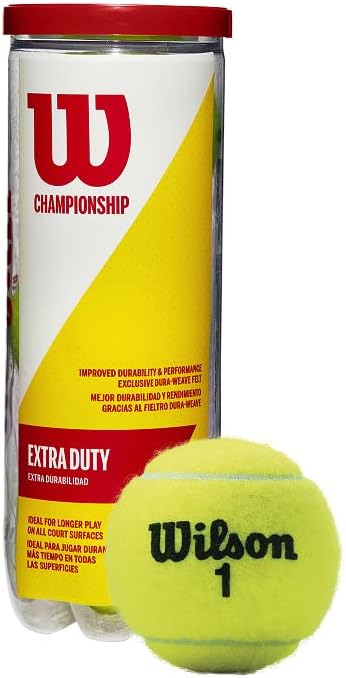 Wilson Championship Regular and Extra Duty Tennis Balls