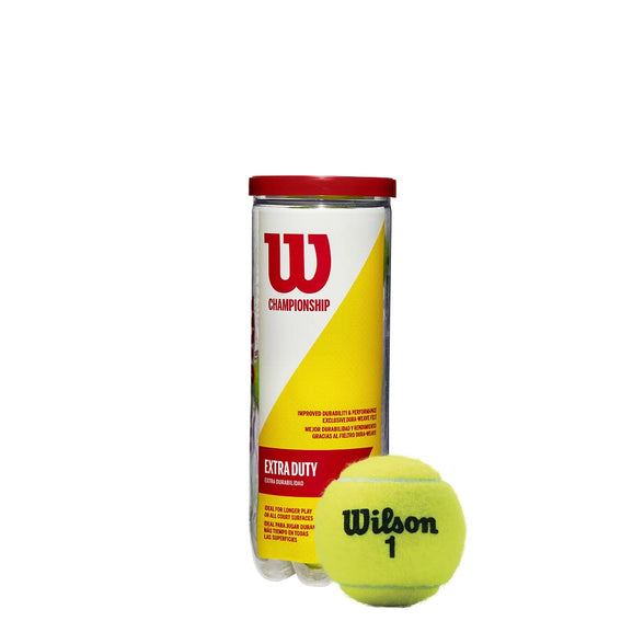 Wilson Championship Regular and Extra Duty Tennis Balls