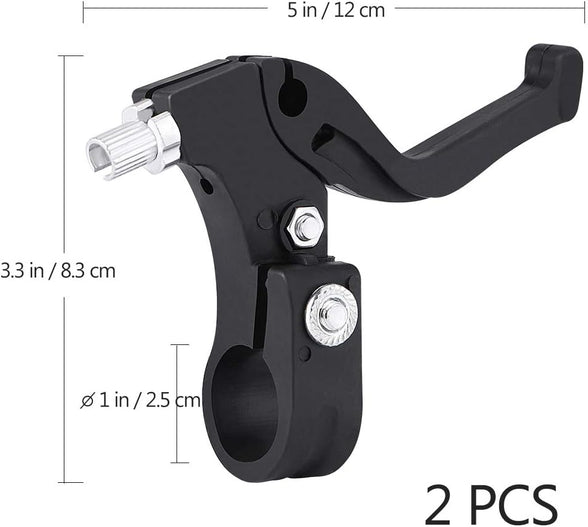 VOSAREA 1 Pair Bicycle Brake Lever Children Brake Handle Kids Bike Cycling Brake Levers Replacement Bike Spare Parts Bicycle Accessories for Kids Bike
