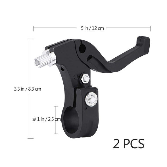 VOSAREA 1 Pair Bicycle Brake Lever Children Brake Handle Kids Bike Cycling Brake Levers Replacement Bike Spare Parts Bicycle Accessories for Kids Bike