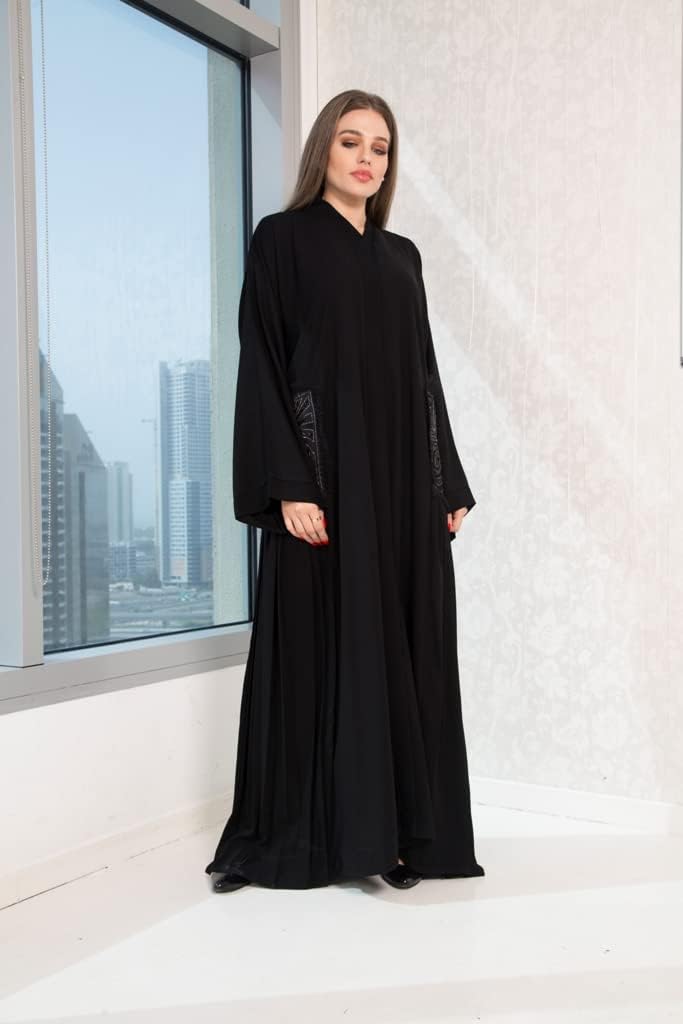 Nukhbaa premium abaya-AJ1412A-P