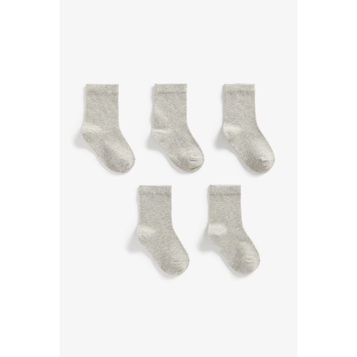 MOTHERCARE Boys 5Pk Grey Socks